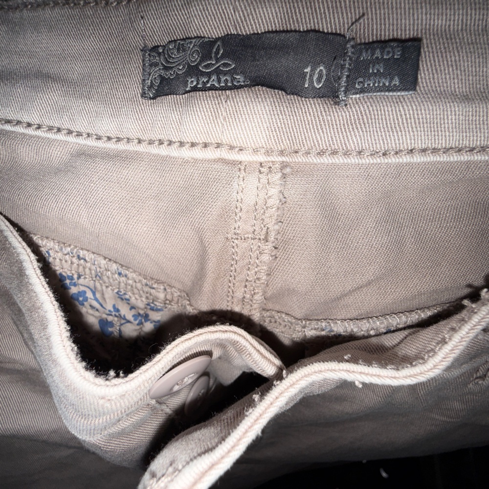 Prana Light Tan Trousers
